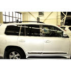 Lexus LX570/450d 2008-2022 Komplette Fenster- und Säulenverkleidung Edelstahl Foto 17
