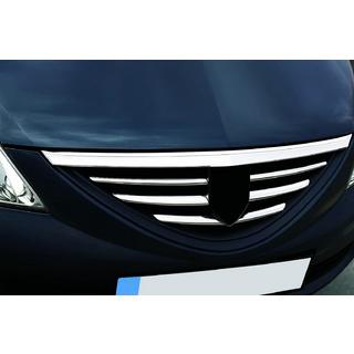 Chrom Kühlergrill Abdeckung 2004-2008 (Edelstahl) Dacia Logan MCV 2004-2014 Foto 1
