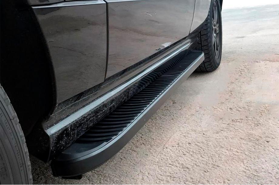 Range Rover III L322 2002-2012 Seitenschweller Tayga Black (2 Stk., Aluminium) Image