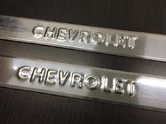 Chevrolet Niva 1998-2020 Einstiegsleisten Carmos (2 Stk., Edelstahl) Foto 2