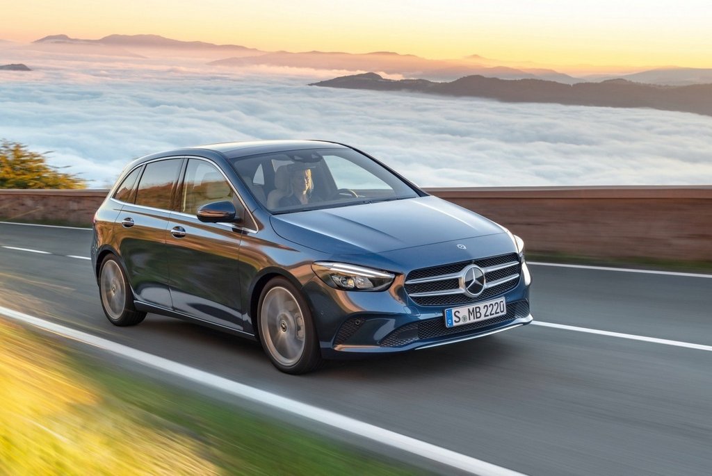 Kleinwagen der dritten Generation der Mercedes-Benz B-Klasse