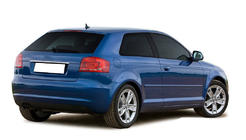 Audi A3 2003-2012 Heckleiste Edelstahl Foto 1