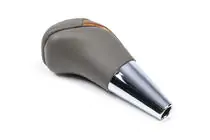 Toyota Land Cruiser 200 2007-2021 Schaltknauf (Graues Leder + Helles Holz) Foto 2