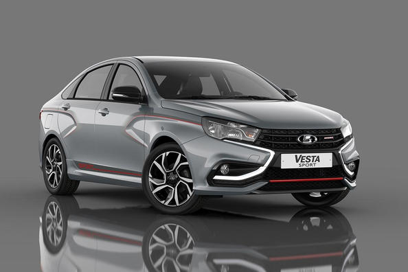 Sport-Modifikation Limousine Lada Vesta Sport