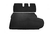 Peugeot 4007 2007-2013 Kofferraummatte (EVA, Schwarz) 7-Sitzer Foto 5