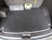 Hyundai Santa Fe 2 2006-2012 Kofferraummatte (EVA, Schwarz) (5-Sitzer) Foto 1