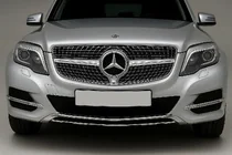 Mercedes GLK class X204 2008-2015 Frontgrill Diamond Silber (2013-2015) Foto 1