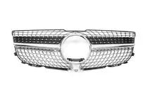 Mercedes GLK class X204 2008-2015 Frontgrill Diamond Silber (2013-2015) Foto 2