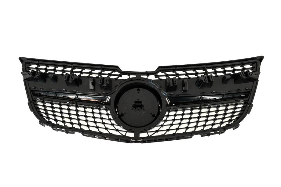 Mercedes GLK class X204 2008-2015 Frontgrill Diamond Silber (2013-2015) Ohne Kamera Foto 8