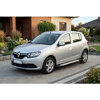 Trittbretter Allmond Grey (2 Stk., Alu) Renault Sandero 2013-2022 Foto 1