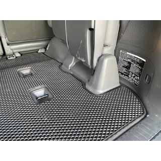 Kofferraummatte 2 Stk (EVA, 7-Sitzer, Schwarz) Toyota Land Cruiser 200 2007-2021 Foto 2