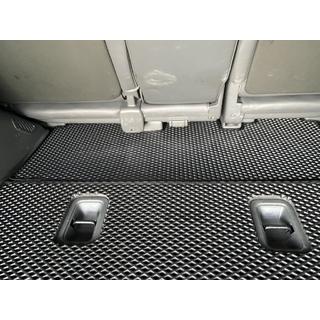 Kofferraummatte 2 Stk (EVA, 7-Sitzer, Schwarz) Toyota Land Cruiser 200 2007-2021 Foto 4