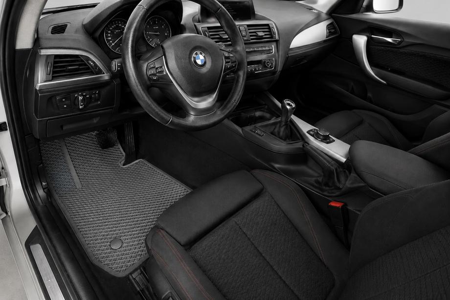 BMW 1 Series F20/F21 2011-2019 EVA Fußmatten (Grau) Image