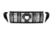 Toyota Land Cruiser Prado 150 2009-2023 Kühlergrill 2017↗ schwarz Original (mit kurzen Streben) Foto 1