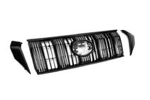 Toyota Land Cruiser Prado 150 2009-2023 Kühlergrill 2017↗ schwarz Original (mit kurzen Streben) Foto 3