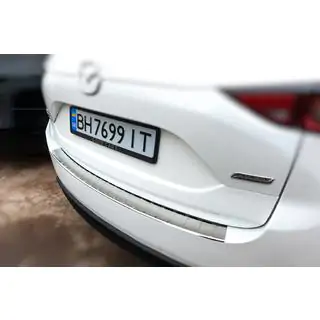 Heckstoßstangenschutz Carmos Edelstahl Foto 3