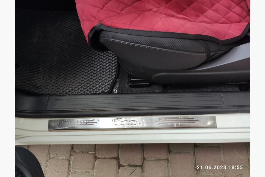 Fiat 500/500L 2013-2022 Einstiegsleisten 500 (Carmos, 2 Stk, Edelstahl) Image