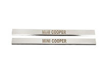 Mini Cooper R50/52/53 2000-2006 Einstiegsleisten Abdeckungen (Carmos, 2 Stk., Edelstahl) Foto 2