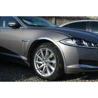 Radlaufleisten Edelstahl (4 Stk) Jaguar XF 2009-2016 Foto 2