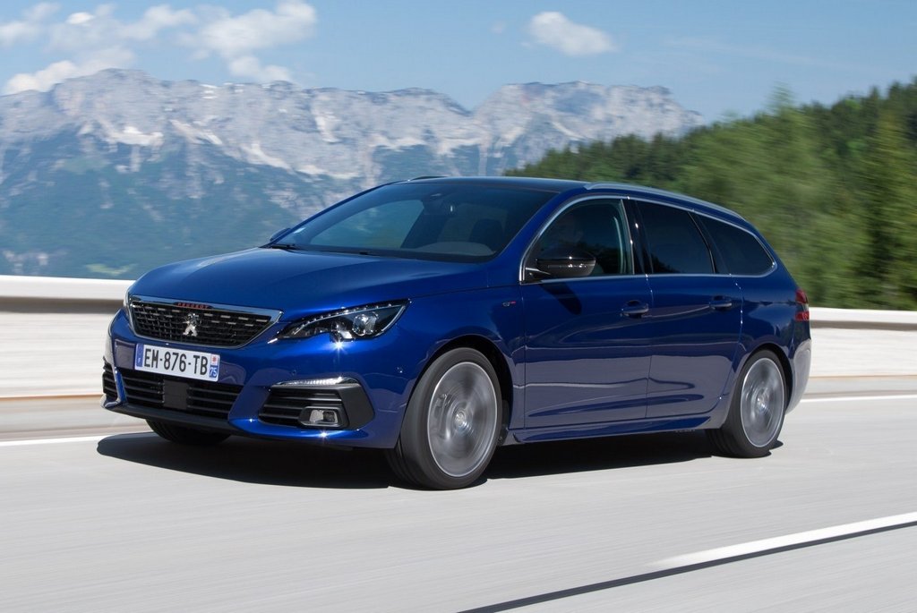 Durchsuchen Sie die aktualisierte Kombiversion Peugeot 308 SW