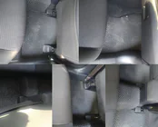 Mitsubishi Lancer X 2008- EVA Fußmatten aus Polyurethan, schwarz Foto 3