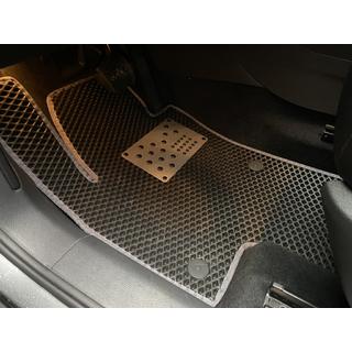 Polyurethan Fußmatten (3 Reihen, EVA, schwarz) Volkswagen Sharan 2010-2023 Foto 3