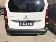 Peugeot Partner/Rifter 2019- Chromleiste über dem Kennzeichen (Edelstahl) Foto 3