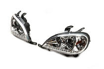 Mercedes ML W163 1997-2005 Frontscheinwerfer (2 Stk) Dunkel Foto 2