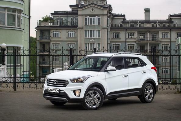 Übersicht über kompakte urbane Crossover Hyundai Creta