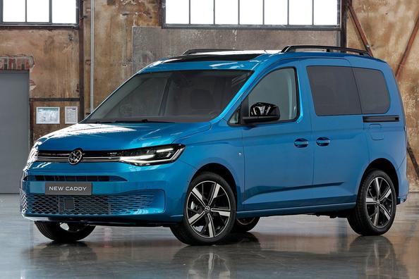 Neue Generation von Passagier-Kompaktwagen Volkswagen Caddy
