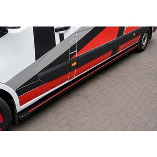 Seitenschweller Maya Red (2 Stk., Aluminium) Opel Movano 2010-2021 Foto 1