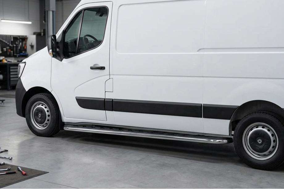 Opel Movano 2010-2021 Seitenschweller Maydos V1 (2 Stk., Aluminium) Image
