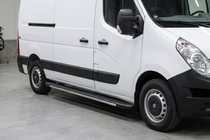 Opel Movano 2010-2021 Trittbretter Bosphorus Grey (2 Stk., Aluminium) Foto 1
