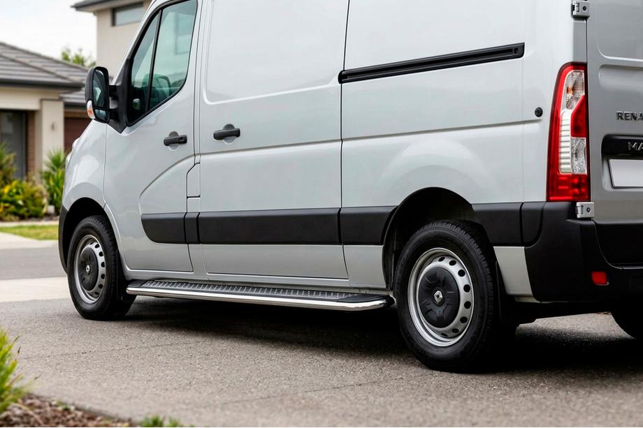 Opel Movano 2010-2021 Trittbretter Maydos V2 (2 Stk., Aluminium) Image