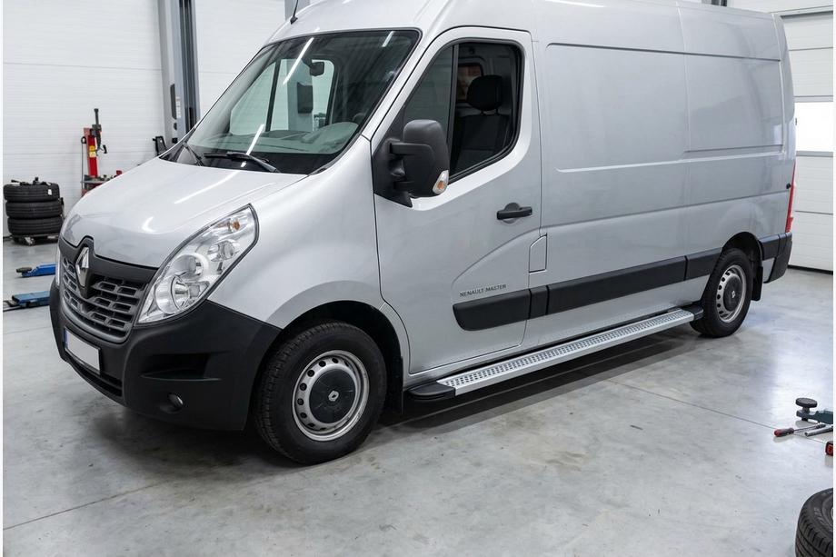 Renault Master 2011-2023 Seitenschweller Maya V2 (2 Stk., Aluminium) Image