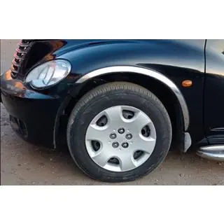 Radlaufverkleidungen (4 Stk, Edelstahl) Chrysler PT Cruiser 2000-2010 Foto 2