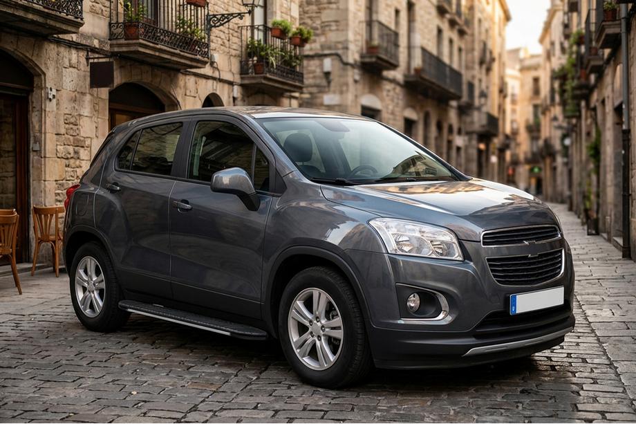 Chevrolet Trax 2012-2023 Trittbretter Bosphorus Grey (2 Stk., Aluminium) Image
