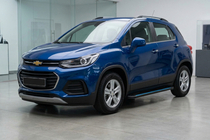 Chevrolet Trax 2012-2023 Seitenschweller Maya Blue (2 Stk., Aluminium) Foto 1