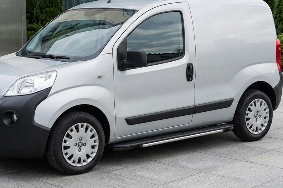 Citroen Nemo 2007-2017 Trittbretter Bosphorus Grey (2 Stk., Aluminium) Image