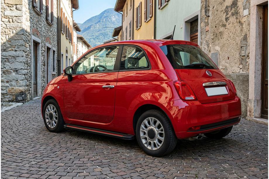 Fiat 500/500L 2013-2022 Seitenschweller Maya Red (2 Stk., Aluminium) Image