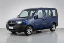 Fiat Doblo I 2001-2005 Trittbretter Bosphorus Grey (2 Stk., Aluminium) Foto 1
