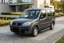 Fiat Doblo I 2005-2010 Trittbretter Bosphorus Grey (2 Stk., Aluminium) Foto 1