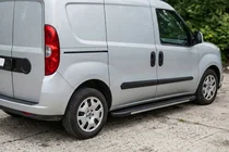 Fiat Doblo II 2010-2022 Trittbretter Bosphorus Grey (2 Stk., Aluminium) Foto 1