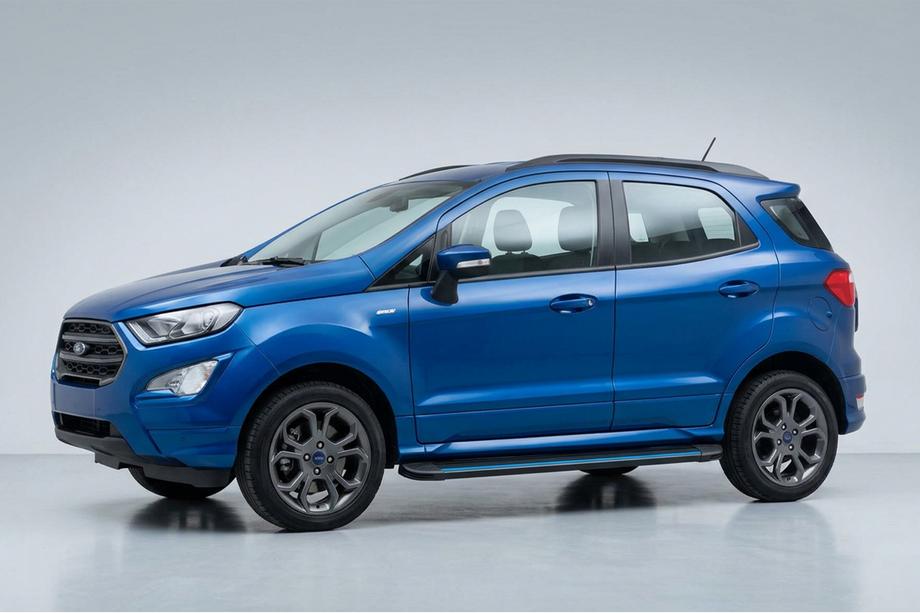 Ford Ecosport 2013-2022 Seitenschweller Maya Blue (2 Stk., Aluminium) Image