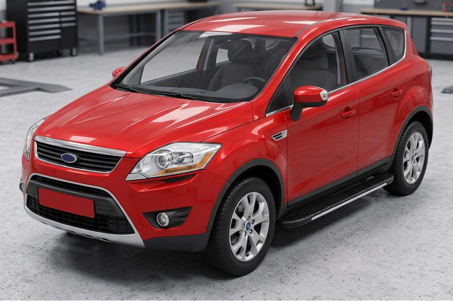 Ford Kuga 2008-2013 Trittbretter Bosphorus Grey (2 Stk., Aluminium) Image