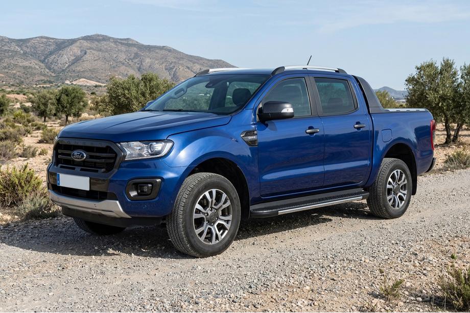 Ford Ranger 2011–2022 Trittbretter Bosphorus Grey (2 Stk., Aluminium) Image