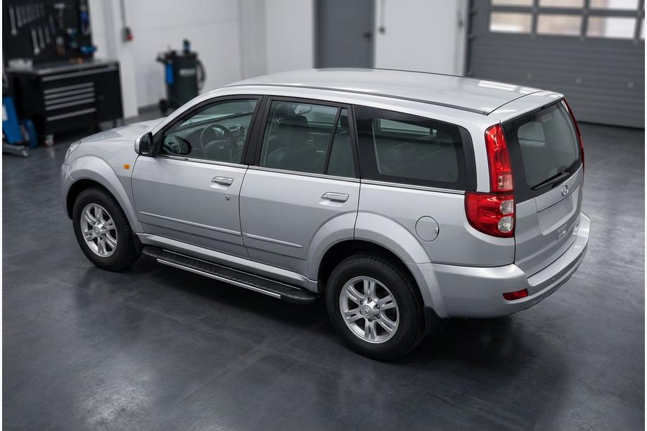 GreatWall Haval/Hover H3 2005-2013 Trittbretter Bosphorus Grey (2 Stk., Aluminium) Foto 1