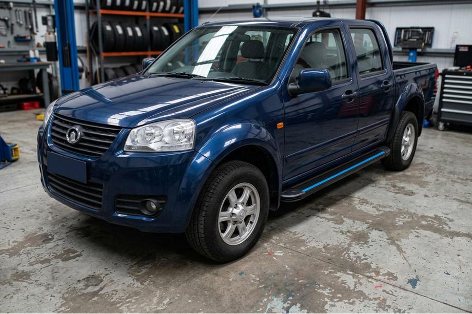 GreatWall Wingle 5 2006- Seitenschweller Maya Blue (2 Stk., Aluminium) Image