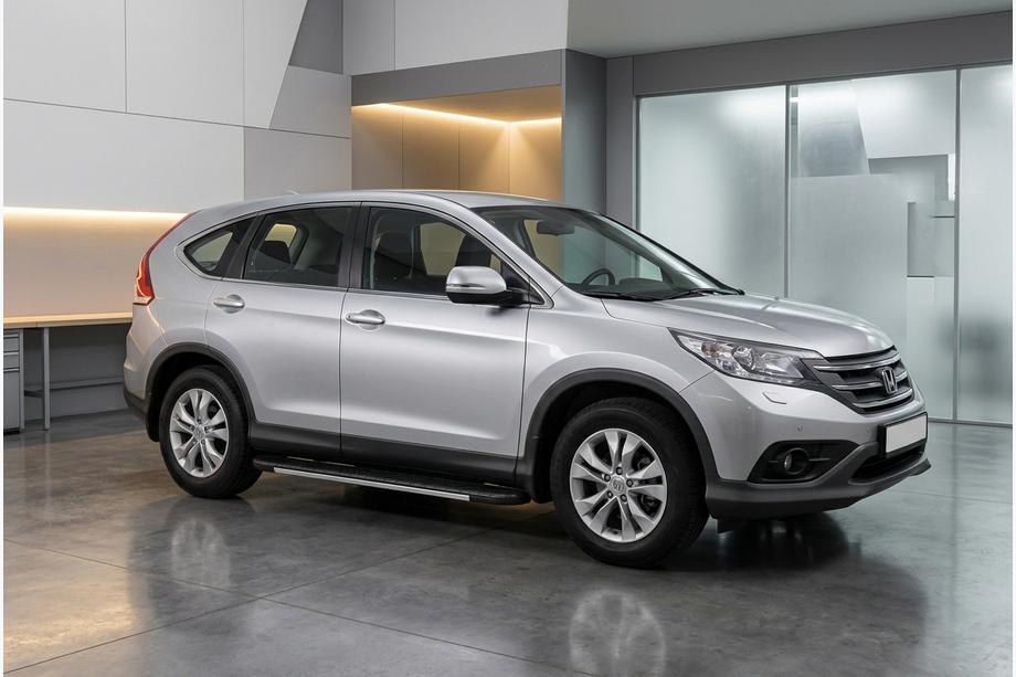 Honda CRV 2012-2016 Trittbretter Bosphorus Grey (2 Stk., Aluminium) Image