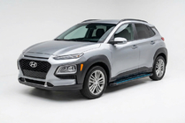 Hyundai Kona 2017-2023 Seitenschweller Maya Blue (2 Stk., Aluminium) Foto 1